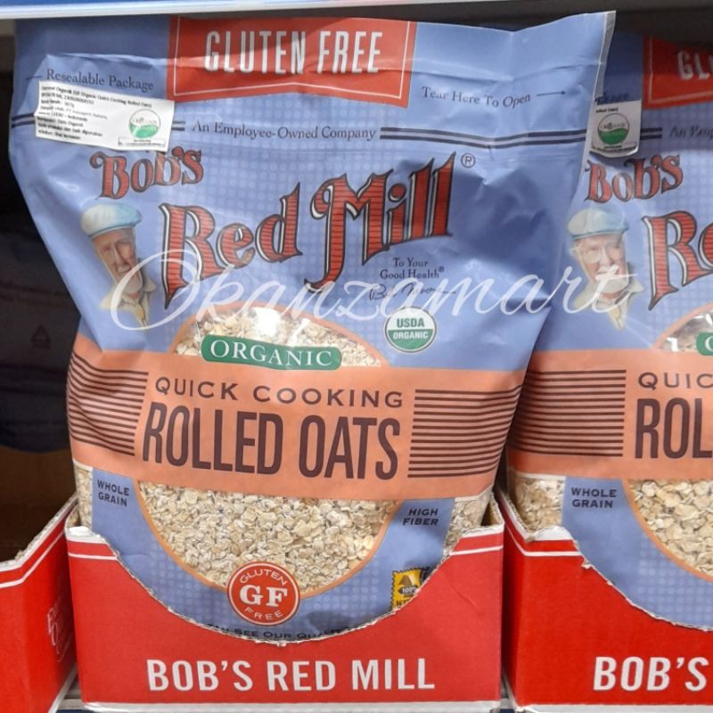 

Bob's Bobs Red Mill Organic Quick Cook Rolled Oats 794gr