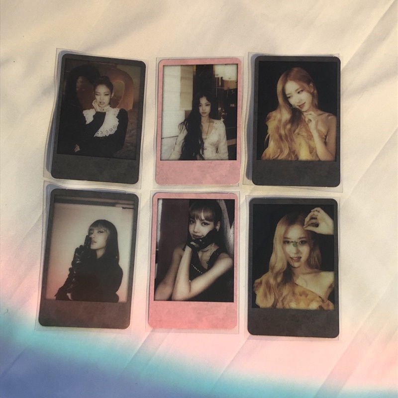 Jennie Rosé Lisa Kill This Love Photocard Blackpink