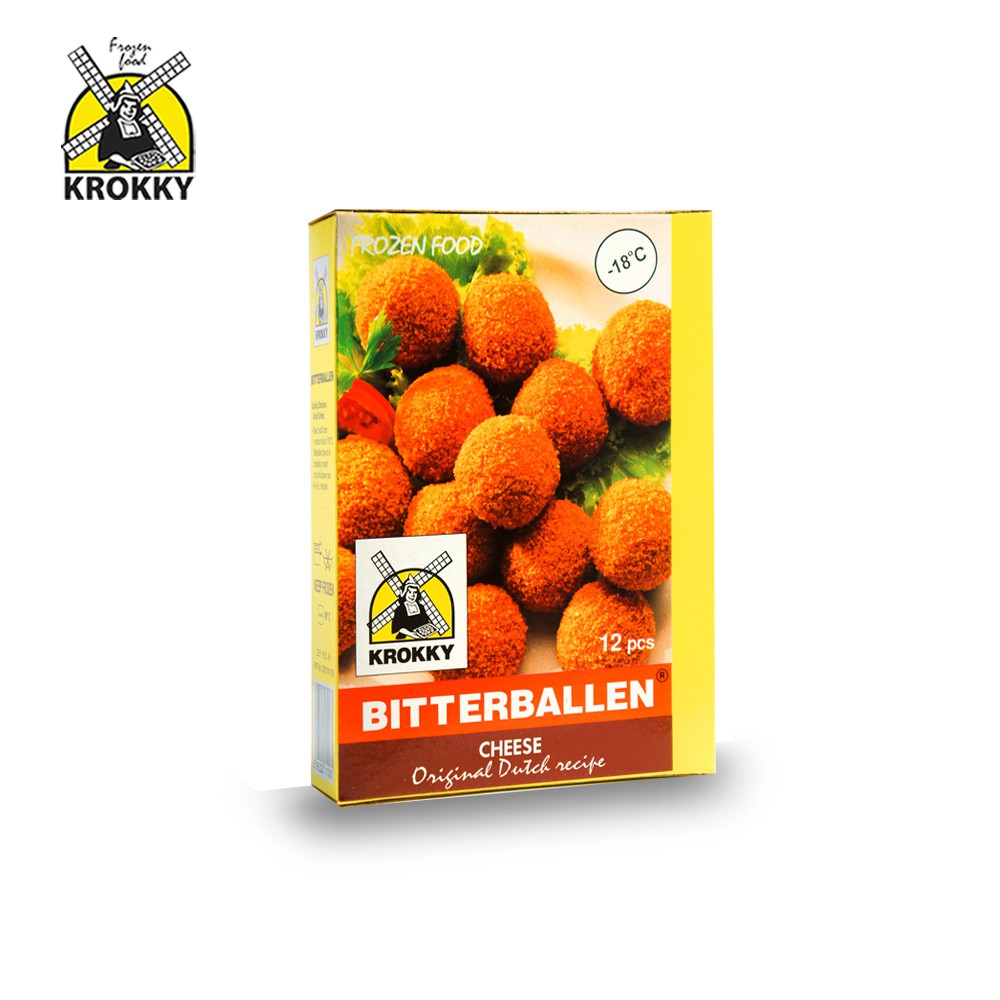 

Krokky Bitterballen Keju (12pcs)