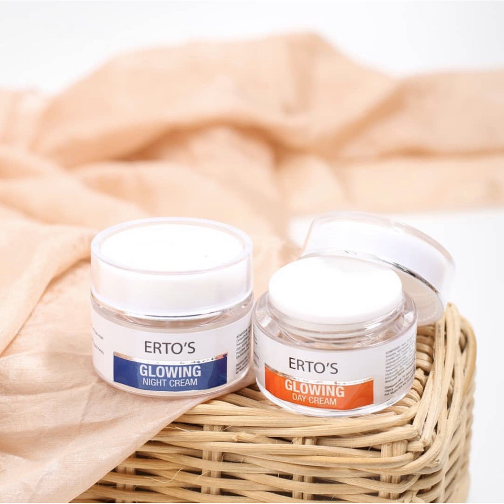 Ertos Glowing Day Cream//Night Cream