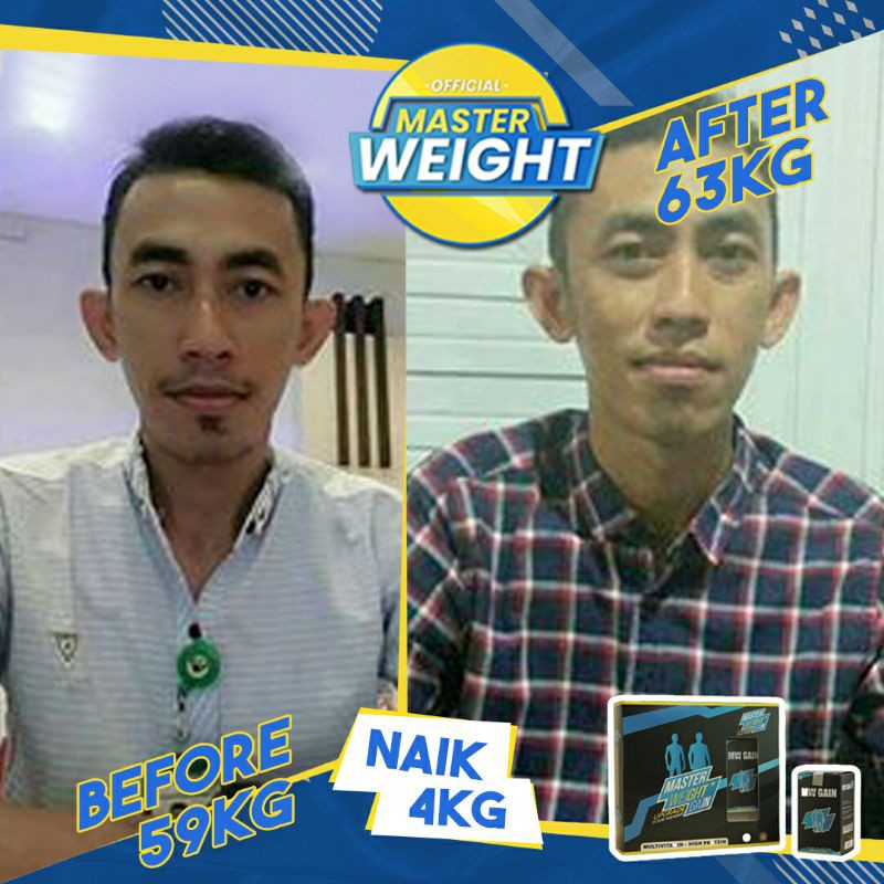 Master Weight Gain [ Paket Extra Strong ] Penggemuk badan Terbaik-2