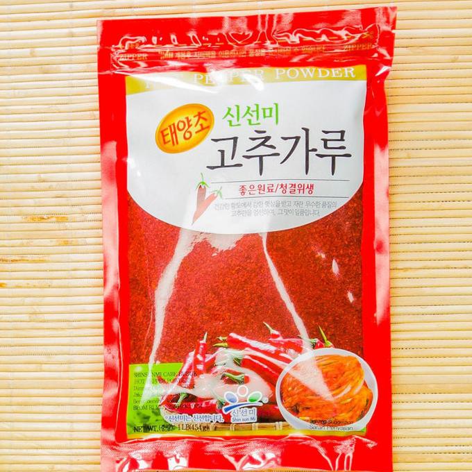 

Dijual Gochugaru Hot Pepper Powder (Bubuk Kasar) Shinsunmi - Isi 454G Terlaris