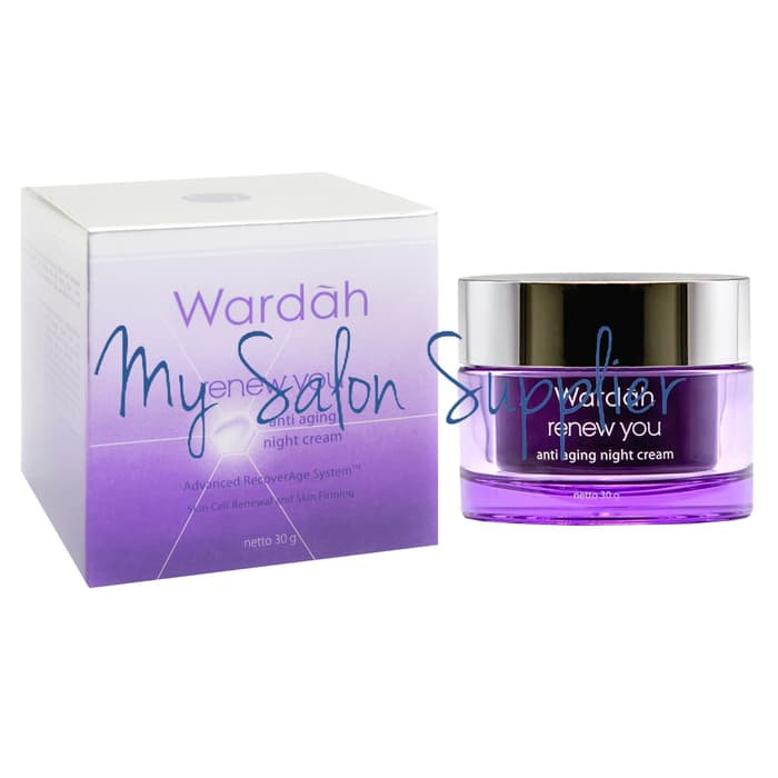 Wardah Renew You Anti Aging Night Cream 30g