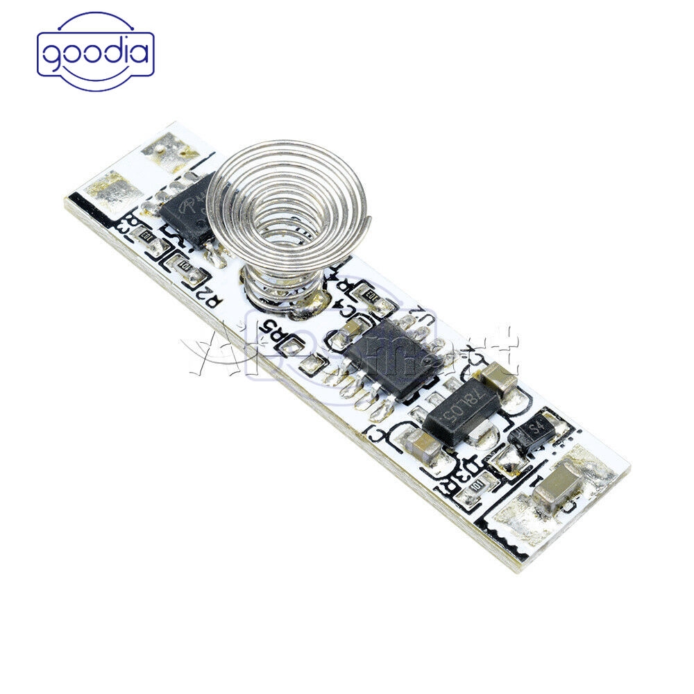 ✈【Fast/COD】✈ 1Pc 3A 9V-24V 30W Touch Switch Capacitive Sensor Module LED Dimming Control