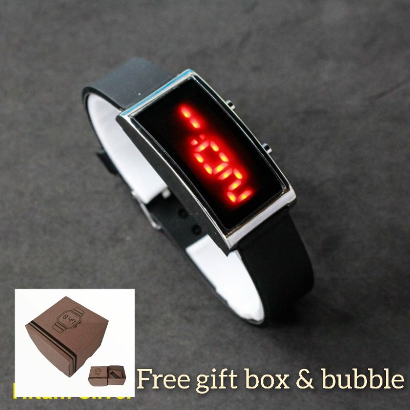 Jam led kapsul free gift box