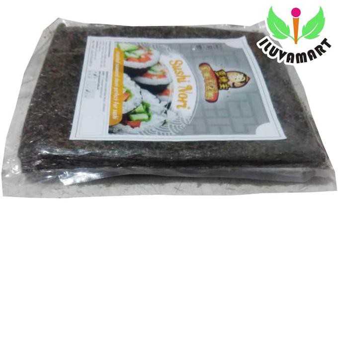 

Dou Di Zhu Sushi Nori 50 Lembar Roasted Seaweed Sheet Perfect For Sush