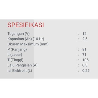 Accu aki motor Honda Win 12 Volt Shopee Indonesia Accu aki motor Honda Win 12 Volt Shopee Indonesia
