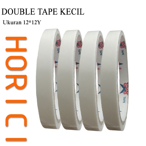 FULL Double Tape 24mm*12Y 12mm*12Y Tisue 888 tape Isolasi double tape