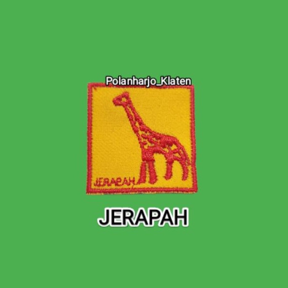 Tanda Regu Pramuka Putra Jerapah / Tanda Regu Jerapah