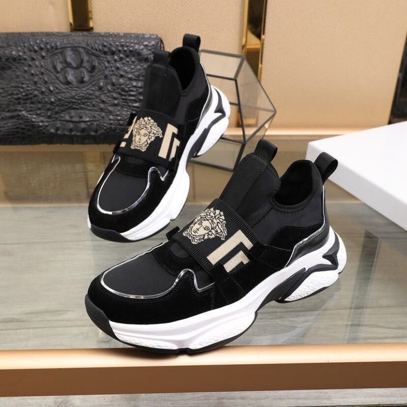 sepatu sneaker pria lv mirror quality shoes cowok lou is vuitton