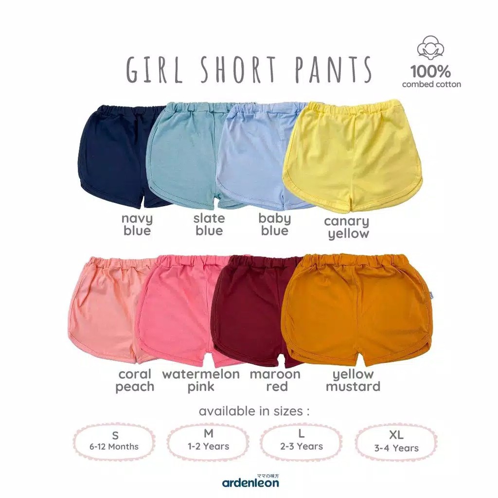 Ardenleon Girls Short Pants