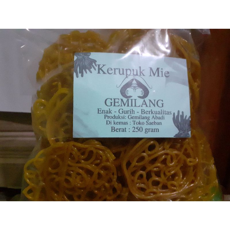 

Kerupuk Mie Gemilang 250 gram