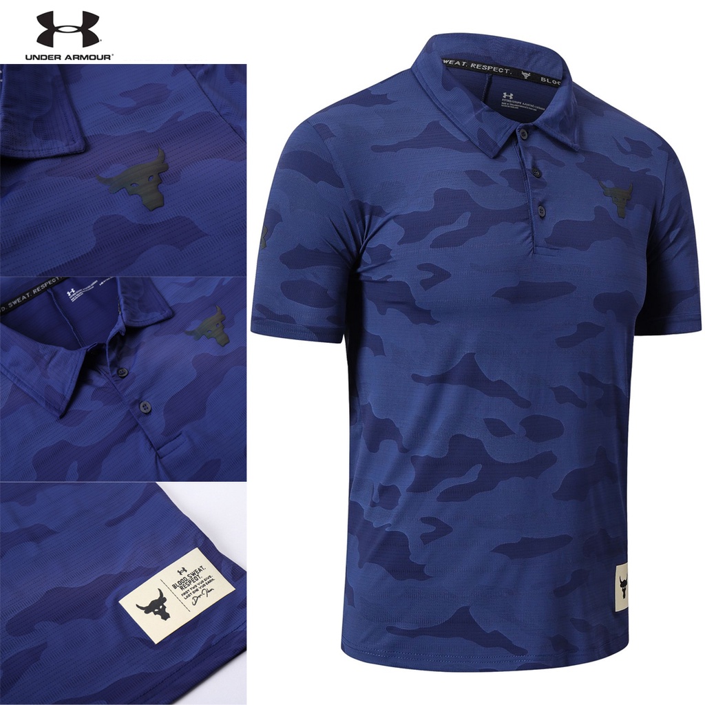 Kaos Olahraga Polo Sport Cammo Gym Fitness Premium IMPORT --6