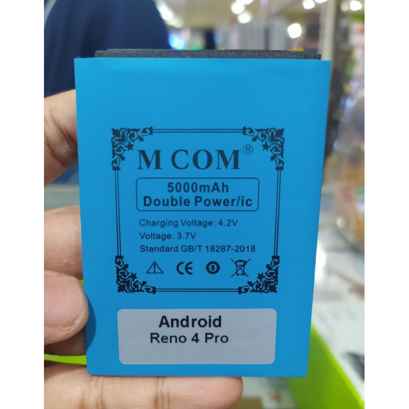 Baterai Handphone Android X27 Plus / Batre Android Note 10 Plus Note 10+ / Android Reno 4 Pro / ANDROID X50 Mcom