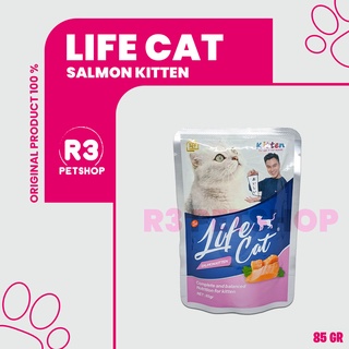 Makanan kucing basah Life Cat Pouch All Variant 85gr @1dus 24pcs