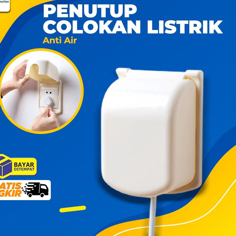 Hemat Khusus Penutup Colokan Listrik Stop Kontak Pelindung Pengaman Stop Kontak Dinding Anti Air