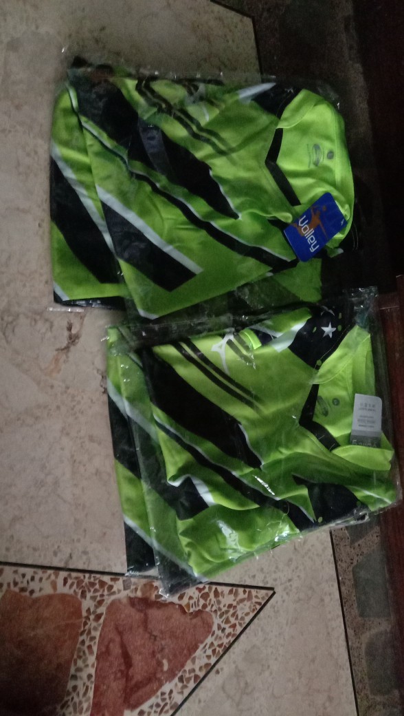 Baju Singlet Voli Printing Motif Batik Bermacam Warna Pilihan