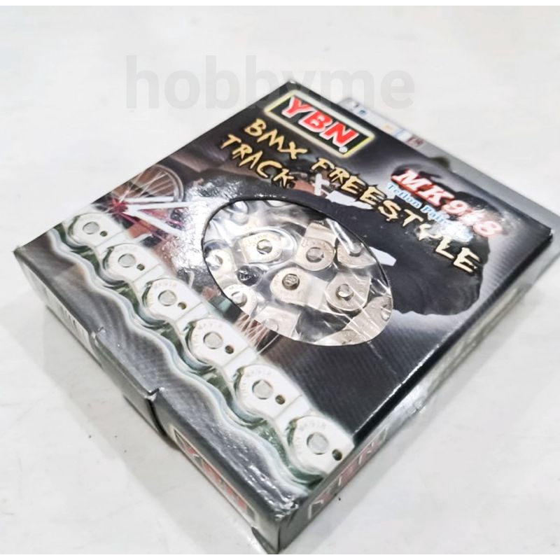 Rantai Sepeda BMX YBN MK918 Half Link Chain Half Link YBN BMX Fixie Track Freestyle Trail