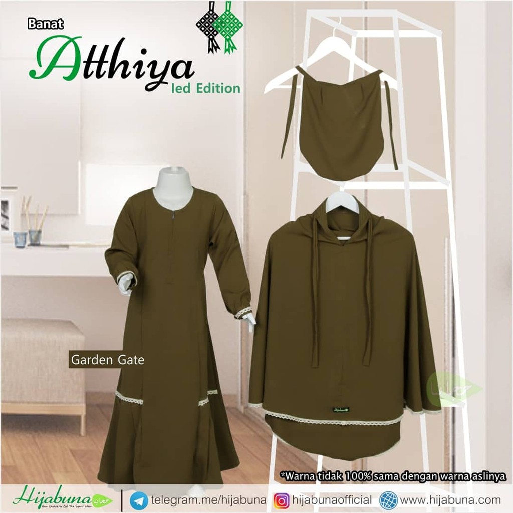 Set Gamis Banat Athiyya by Hijabuna