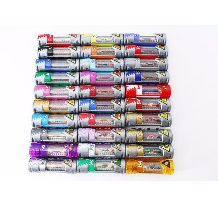 [KODE 1488] DX dan CT Power Rangers Dino Charge Super Sentai Kyoryuger Zyudenchi Energem BANDAI
