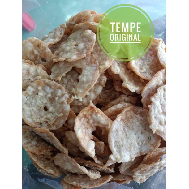 

[CEMALCEMIL] KERIPIK TEMPE SAGU & KERIPIK TEMPE ORI 250GR