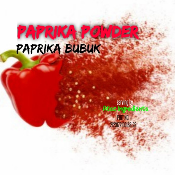 

Siap Kirim Paprika Powder 1Kg/Usa/ Bubuk Paprika 1Kg