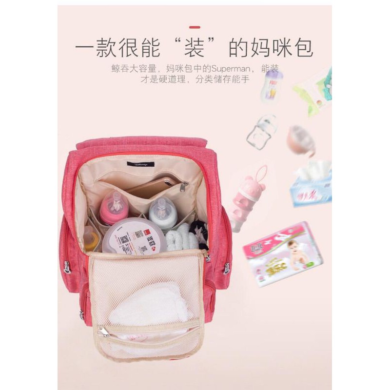 3.3 CRAZY SALE !! Diaperbag / TAS BAYI Disney Original  ( Mickey and Minnie)