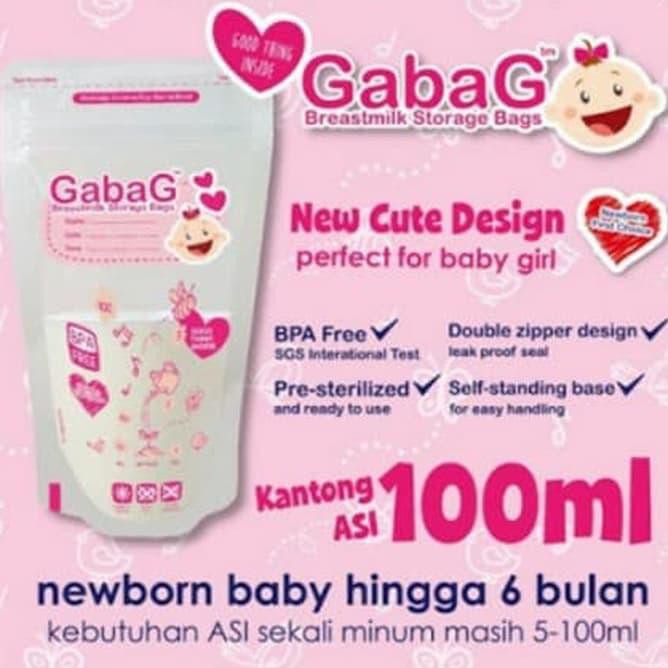 6ILX KANTONG SUSU ASI GABAG PLASTIK 100ML GROSIR | BREASTMILK STORAGE BAGS LNJX