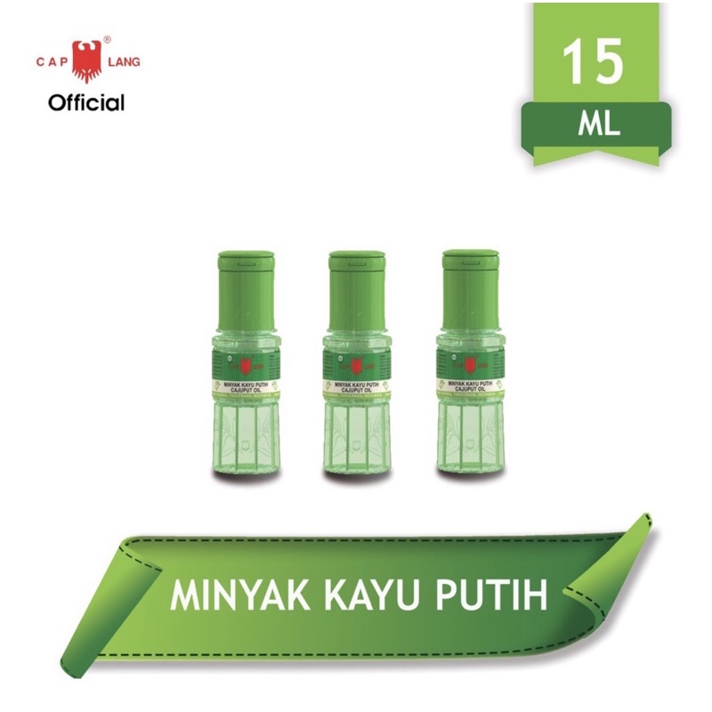 Minyak kayu Putih cap Lang 15ml