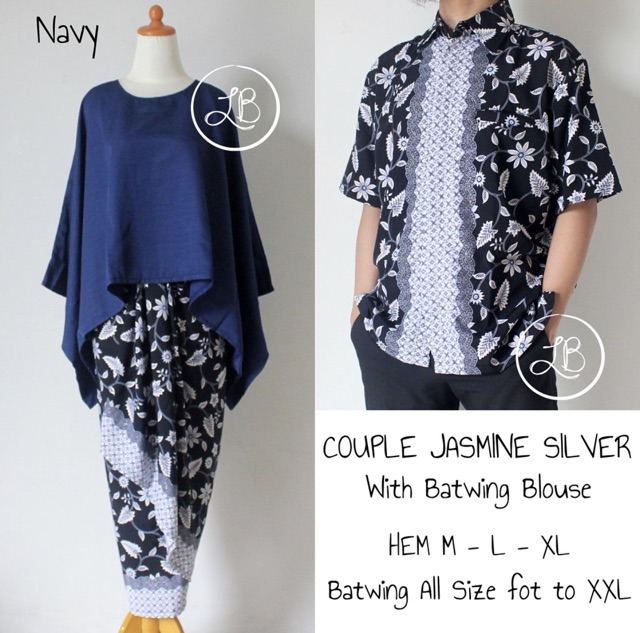 BATWING COUPLE/KEBAYA COUPLE/KEBAYA SARIMBIT