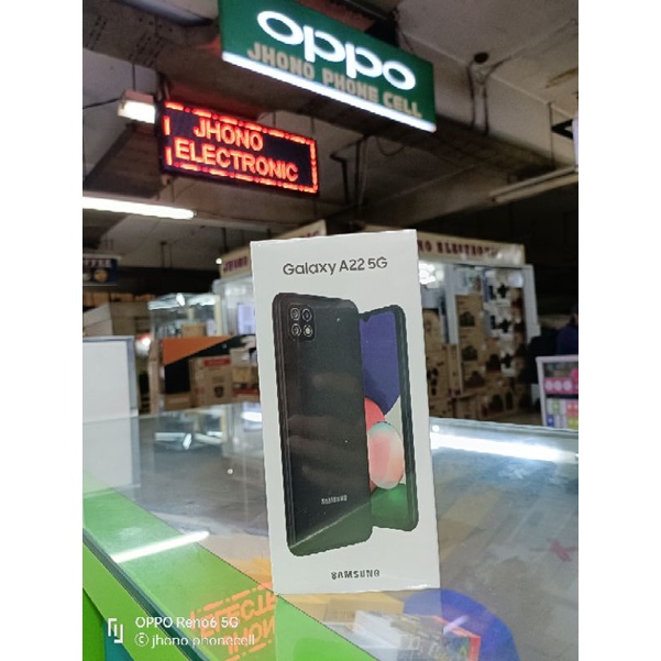 samsung a22 5G ram 6gb /128gb jaringan 5G garansi resmi
