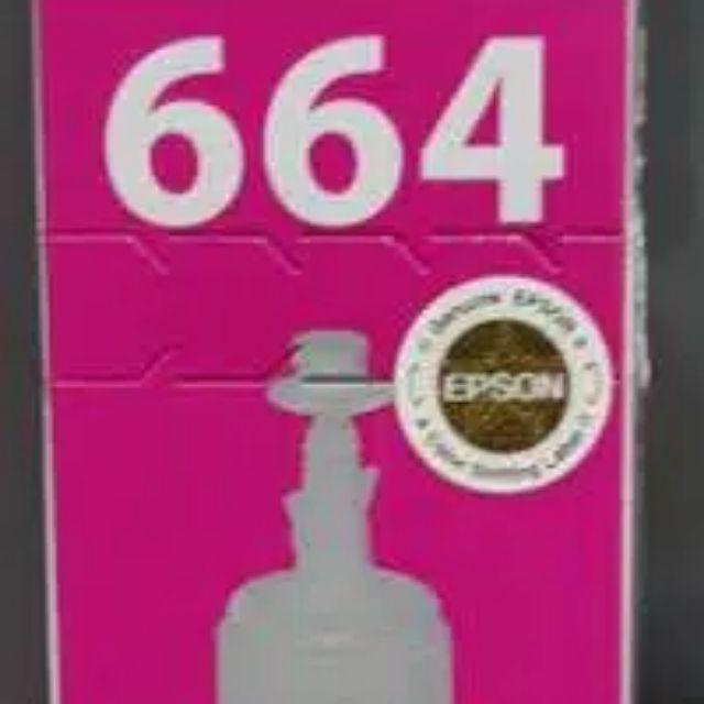 TINTA EPSON 664 SERIES L100/L110/L120/L200/L220/L300,L310,L350,L355,L360,L365,L380,L385,L405,L1300-Magenta