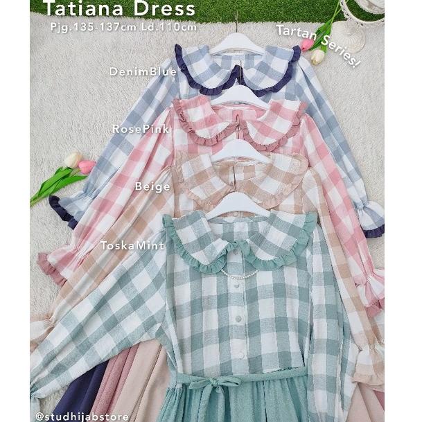 Baju Gamis Muslim Dewasa / Tatiana Dress / Baju Wanita Korea / Dress Muslim Dewasa / Gamis Busui / G