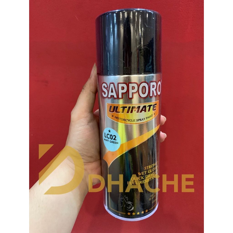 Sapporo Ultimate LC02 Mint Green / Cat Spray Semprot Aerosol Terbaik