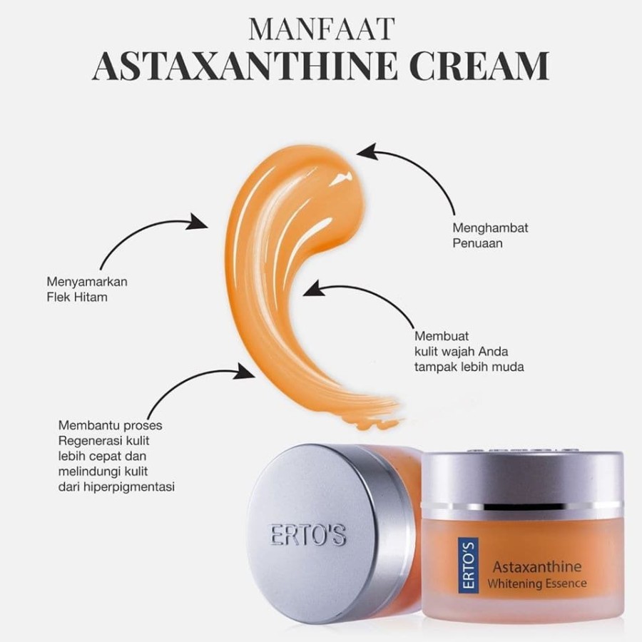 [ORI] CREAM PENGHILANG FLEK HITAM Astaxanthine | Astaxanthine Whitening Essence ORI