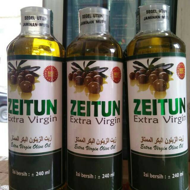 

MINYAK ZAITUN 240 ML EXTRA VIRGIN
