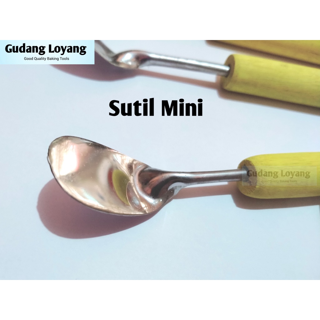 Sutil Mini Alat Lepas Kue Kering Sutil Masak