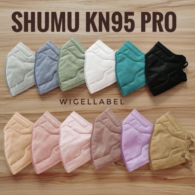 MASKER SHUMU KN95 PRO 6PLY ISI 10PCS