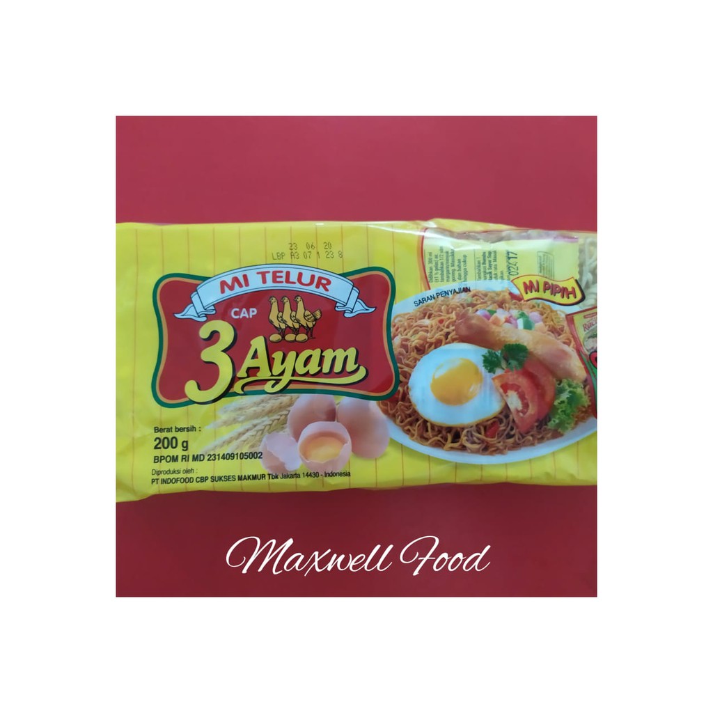 

MI TELUR 3 AYAM