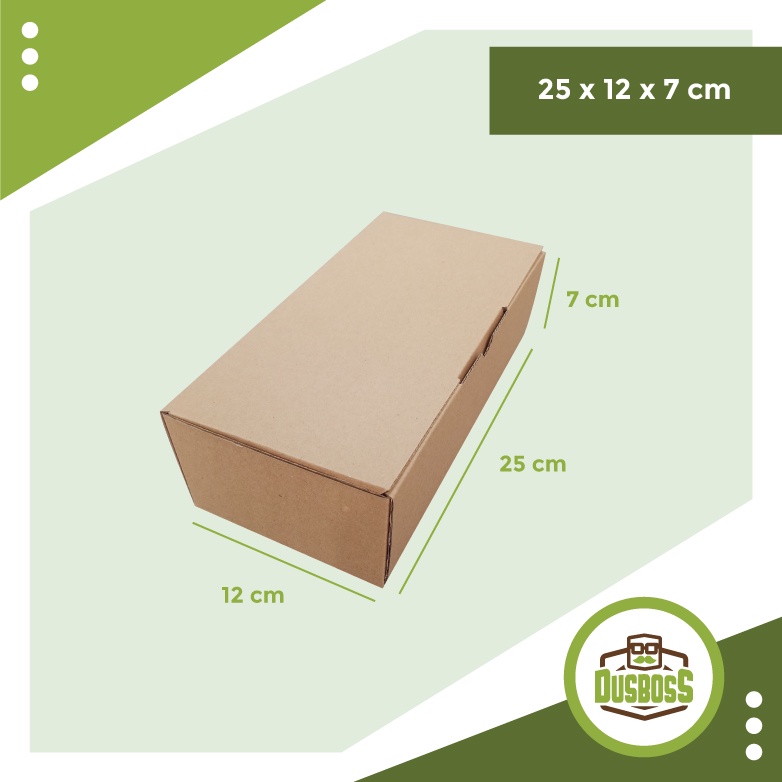 

kardus 25x12x7 cm.... Die Cut kotak aksesoris-dll model box pizza