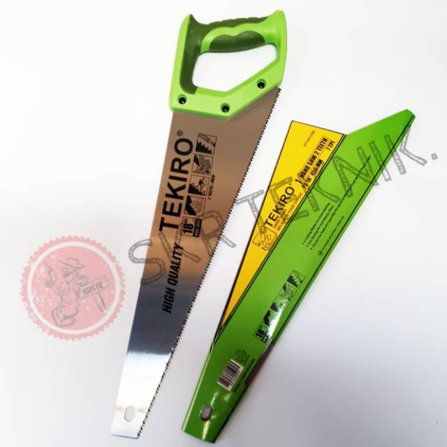  gergaji  kayu  TEKIRO  18 GG FIBER Shopee Indonesia