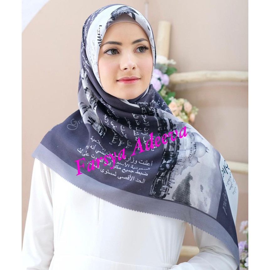 SEGI EMPAT MOTIF TERBARU HIJAB SEGI EMPAT MOTIF DEENAY  LASERCUT  TERMURAH DAN TERLARIS NAYLA HIJA'B-PAPER ABU