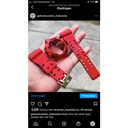 BnB ga100 gshock custom indonesia