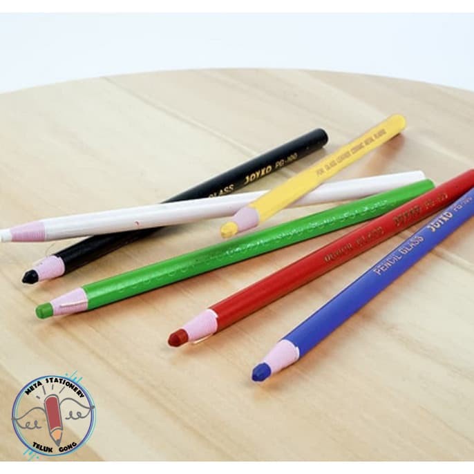 

WARNAPENSIL- PENCIL GLASS / PENSIL KACA WARNA JOYKO PG-100 - HITAM -PENSIL WARNA