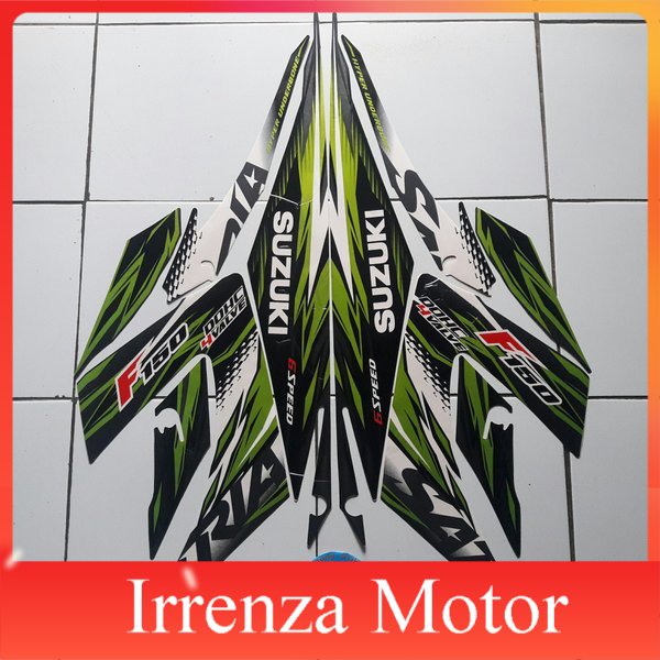 striping Satria Fu 2013 hijau