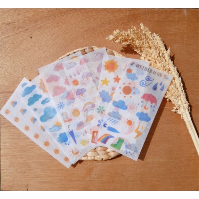 

FLAKES STICKERS