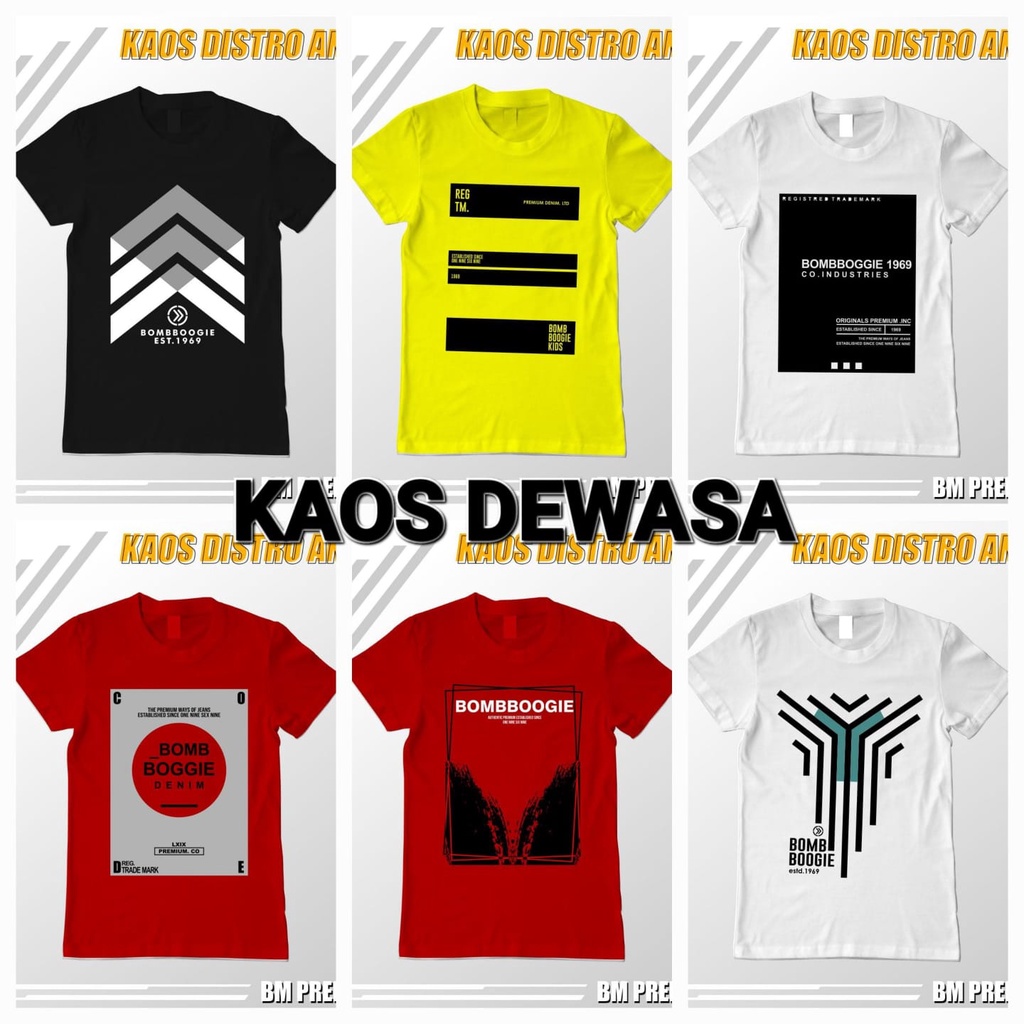 KAOS BOOM BOGIE PREMIUM DEWASA