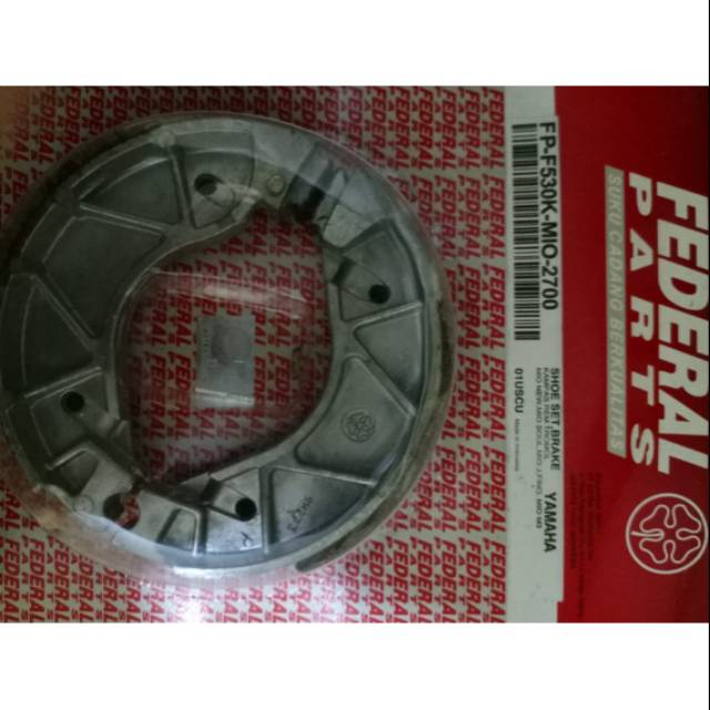 Kampas rem belakang Federal for Mio/Mio smile/Jupiter Z1/Mio M3/Mio J/Xeon/soul GT/soul GT 125/soul