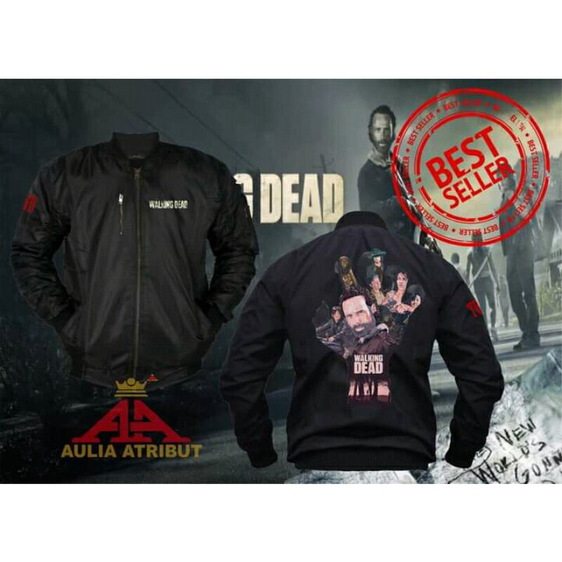 jaket bomber THE WALKING DEAD