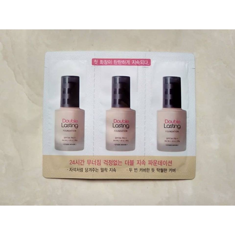 Etude Double Lasting Foundation Sample isi 3